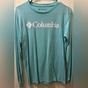 Columbia Men’s Small Long Sleeve T-Shirt - Teal